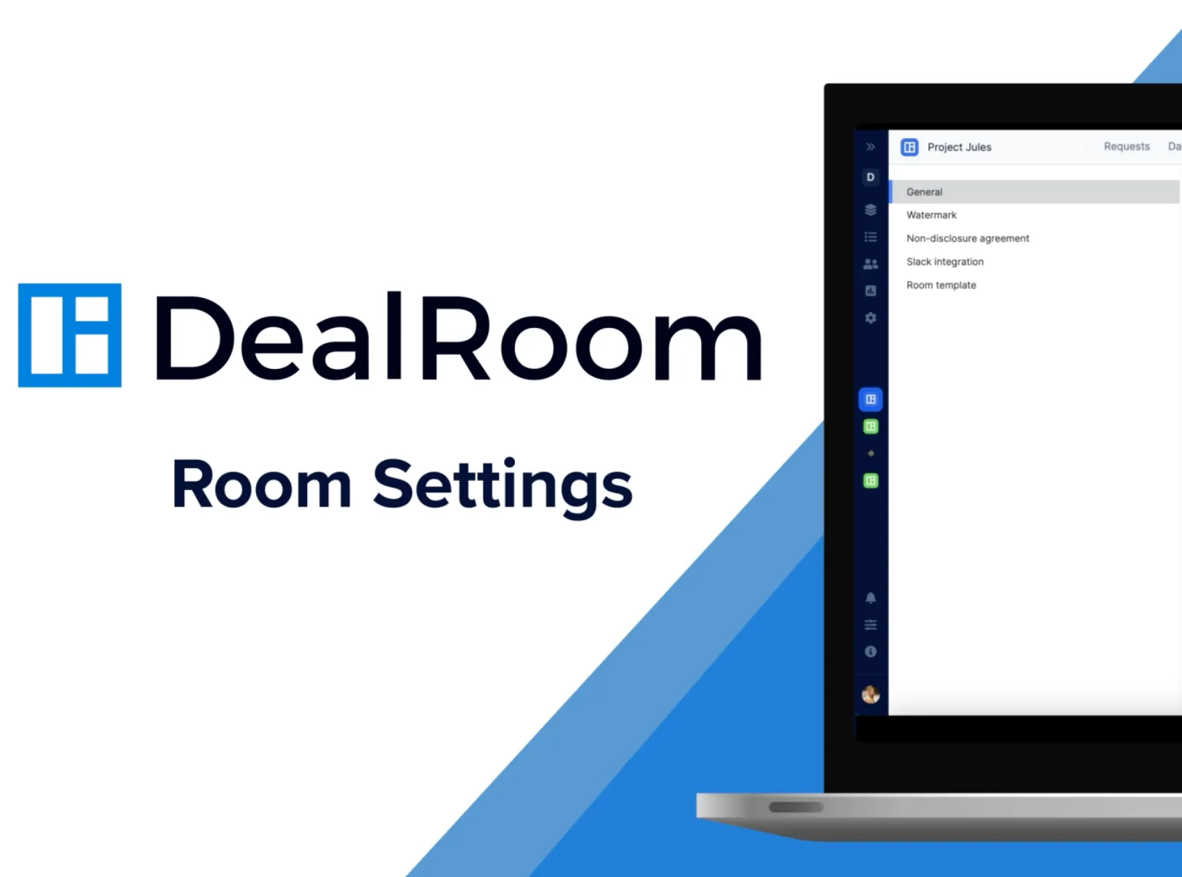 Room Settings DealRoom Tutorial Videos Room Settings DealRoom Tutorial Videos